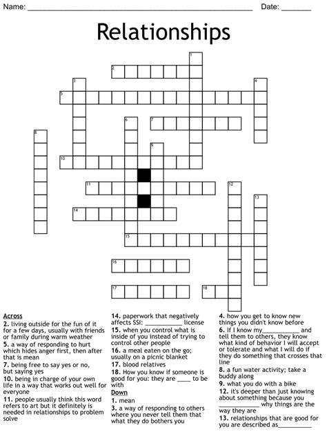  Recent usage in crossword puzzles: Penny Dell Sunday - Jan. 28, 2018; Pat Sajak Code Letter - May 27, 2012; USA Today - May 8, 2010; Pat Sajak Code Letter - April 24, 2010 
